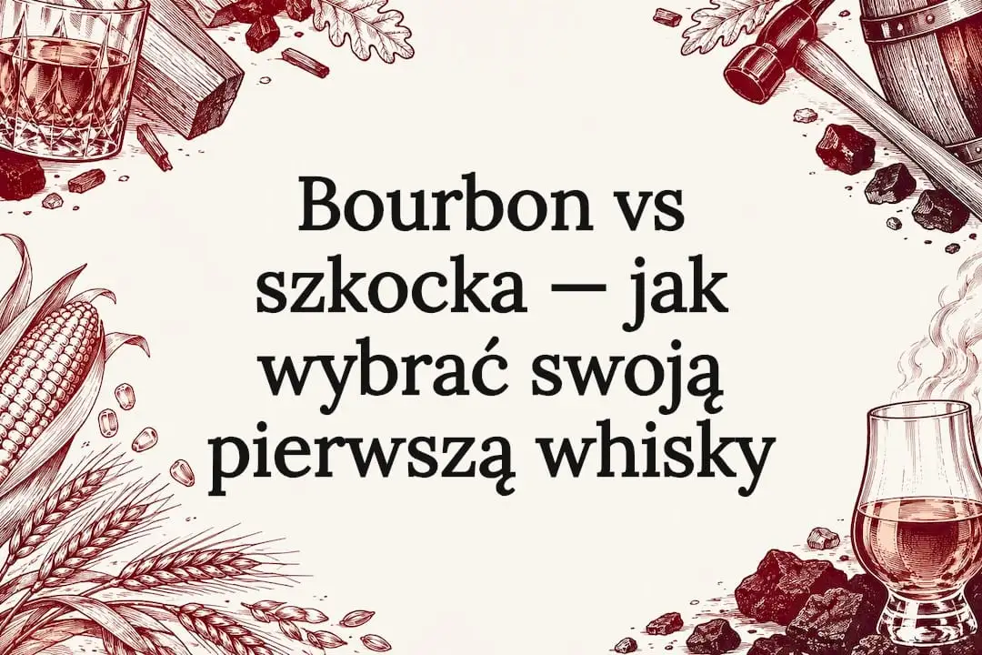 Bourbon vs szkocka — jak wybrać swoją pierwszą whisky