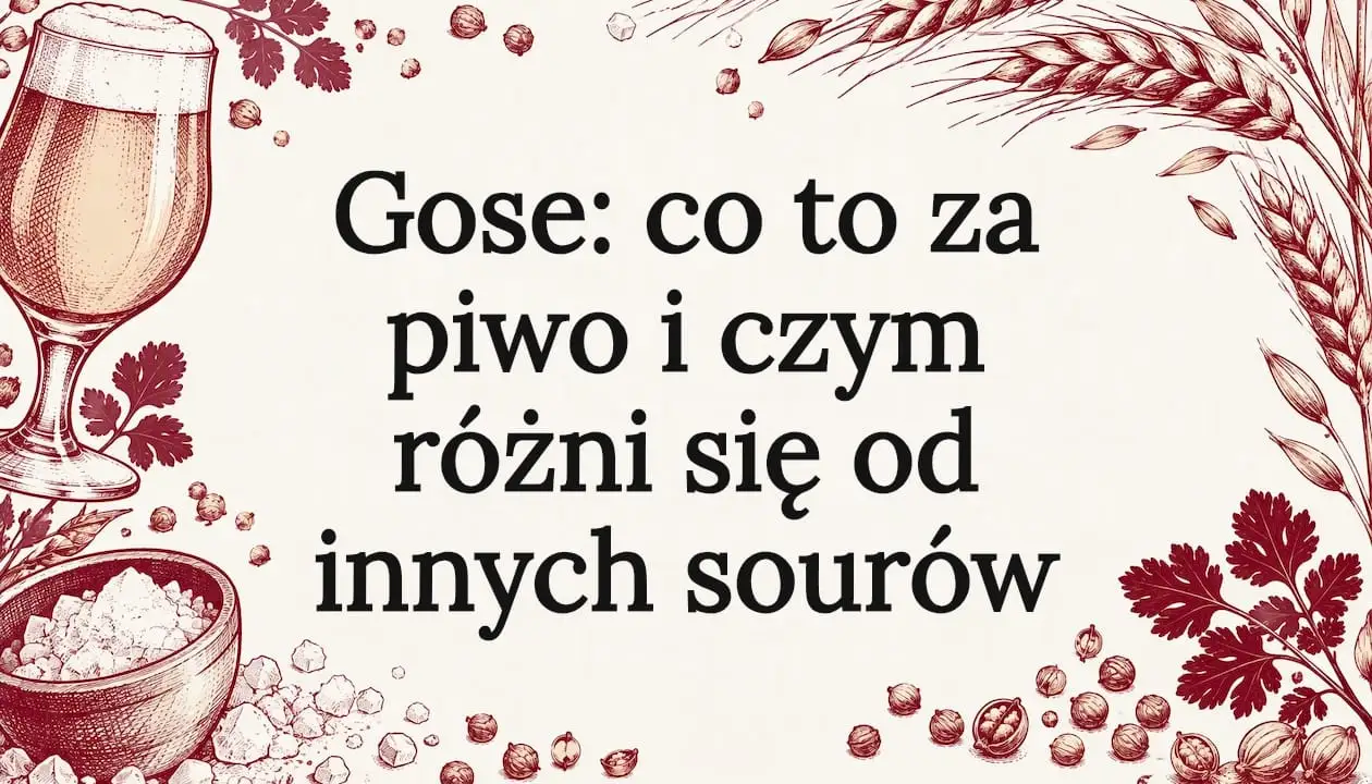 Gose: co to za piwo i czym różni się od innych sourów