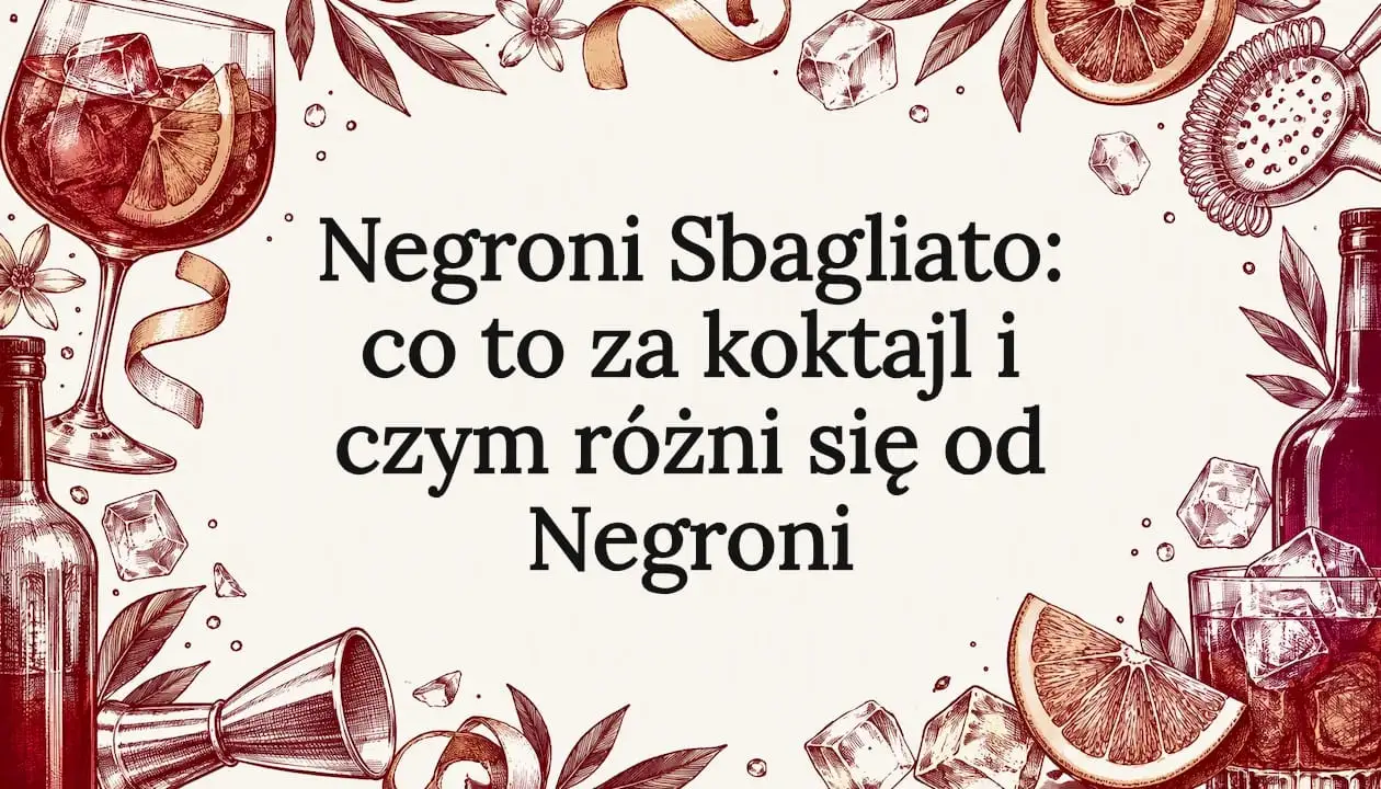 Negroni Sbagliato: co to za koktajl i czym różni się od Negroni