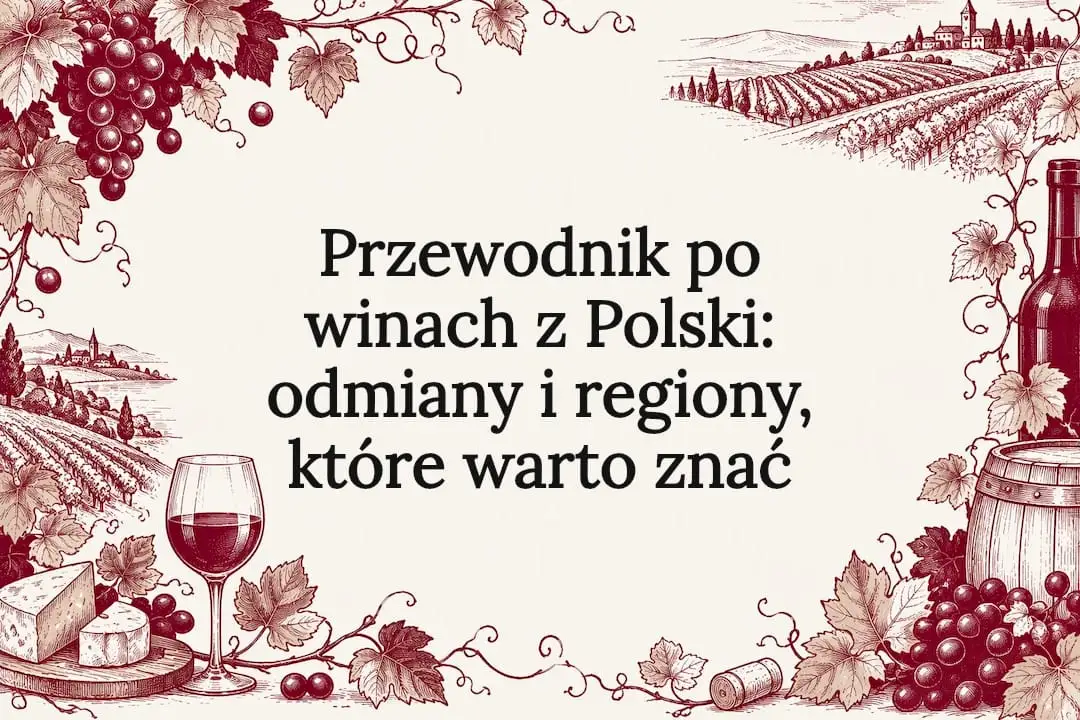 Przewodnik po winach z Polski: odmiany i regiony, które warto znać
