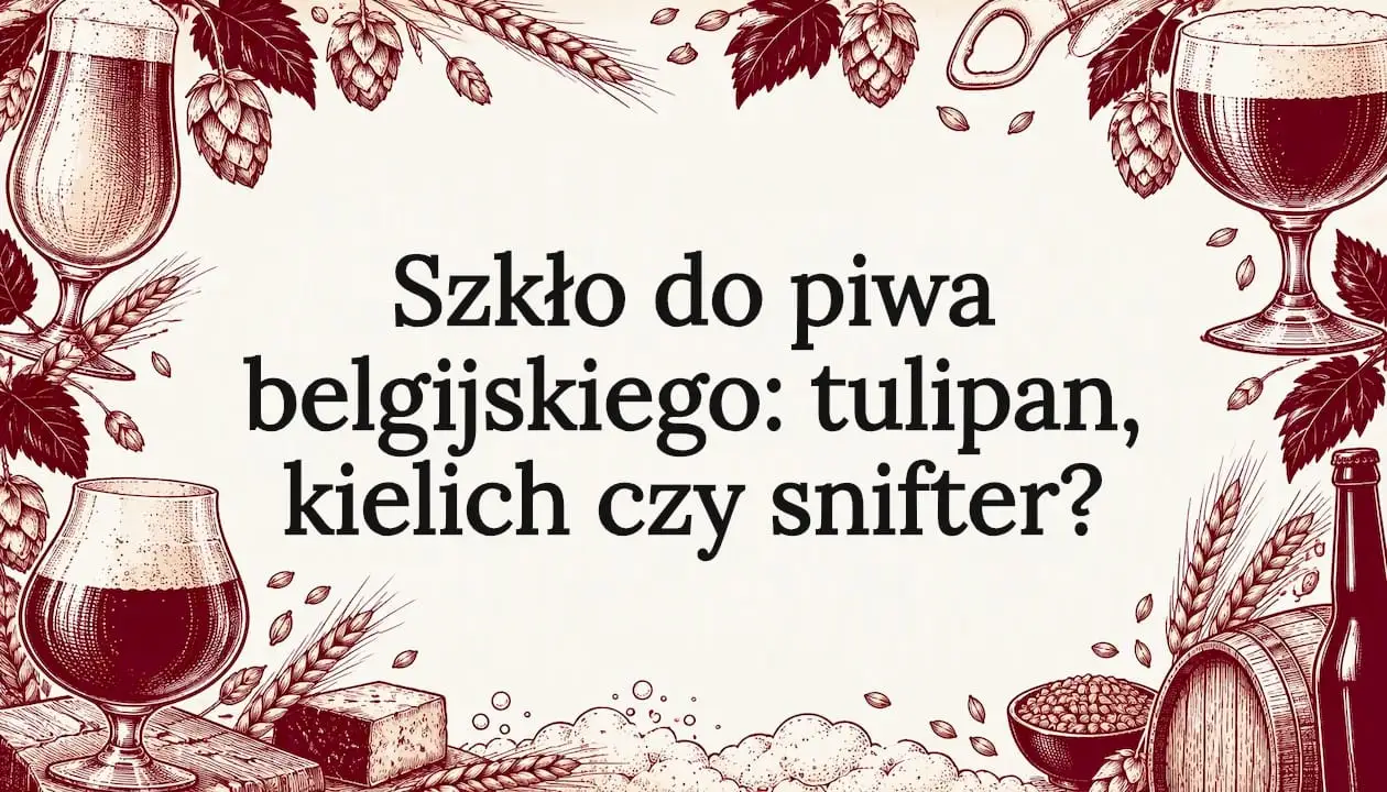Szkło do piwa belgijskiego: tulipan, kielich czy snifter?